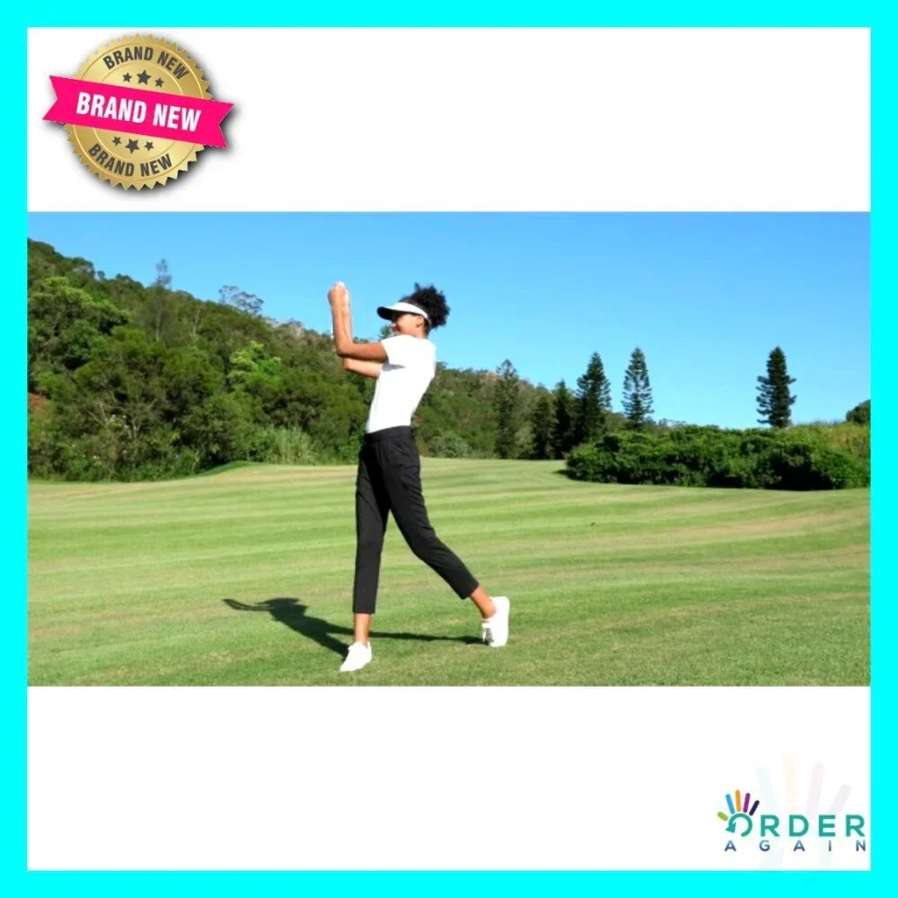 Stretch Ankle Sweatpants Deep Pockets Lounge Athletic Golf Travel Work